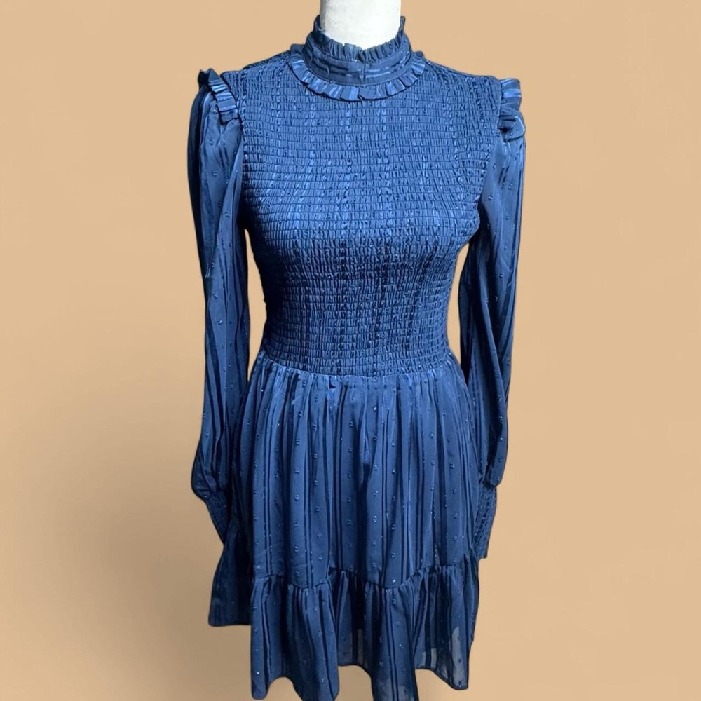 Lulu's Blue Midi Dress